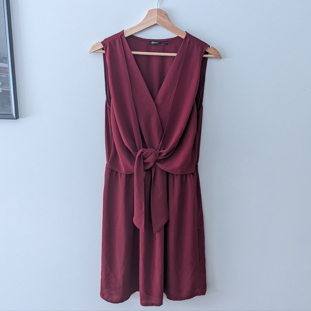 Reitmans Burgundy Mini Dress